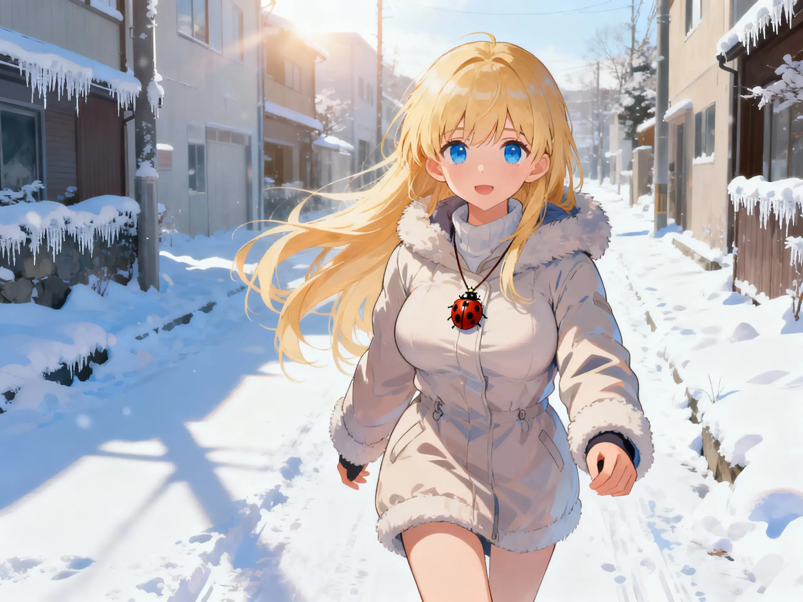 Пикси зимой