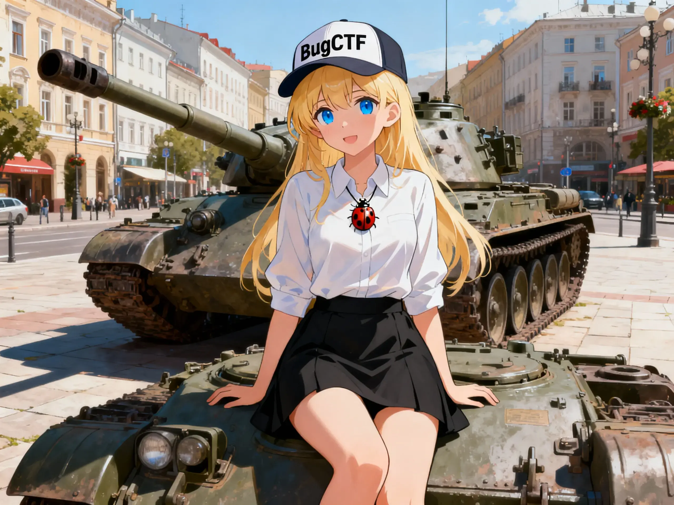Пикси с танком