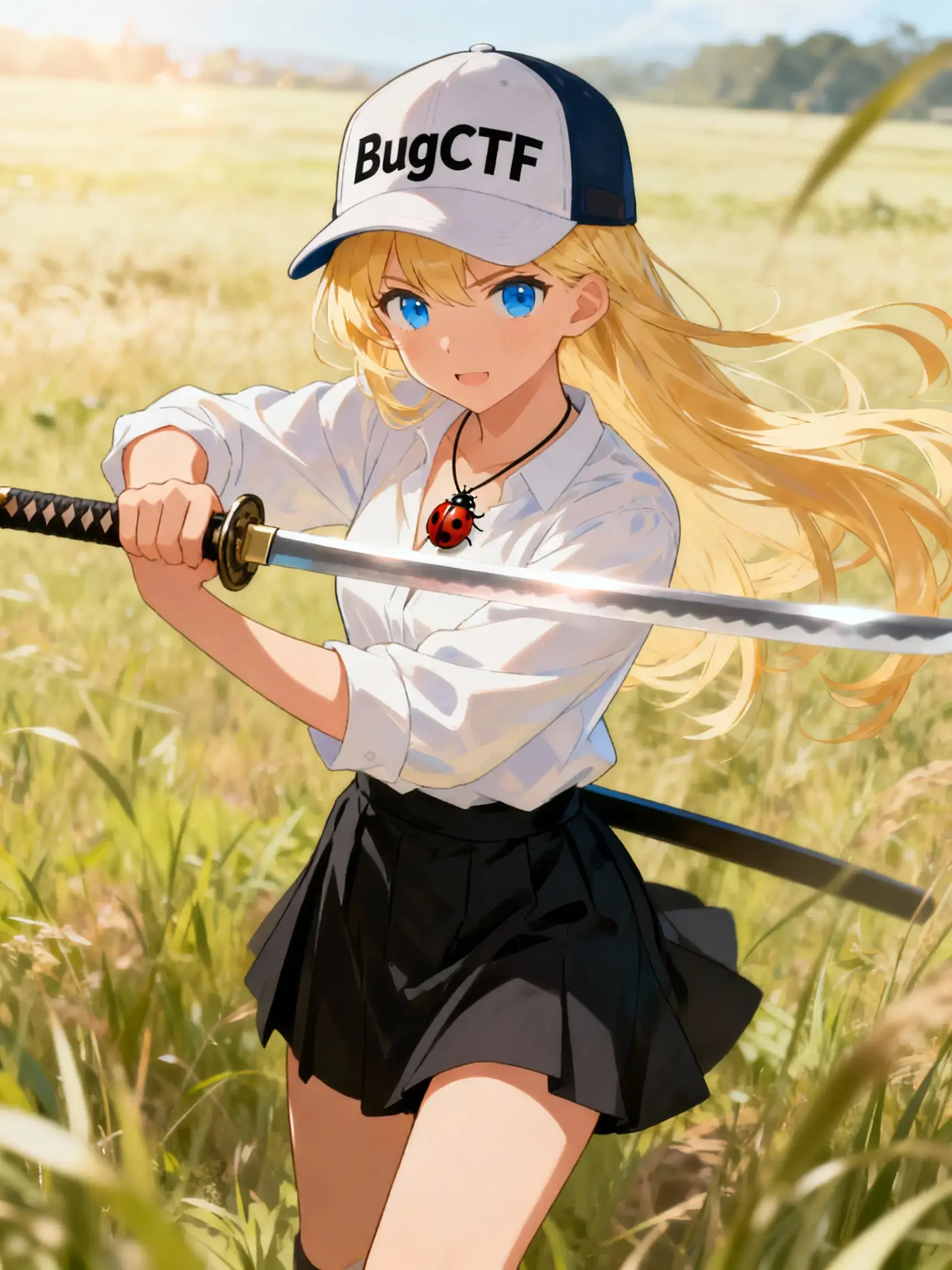 Пикси с катаной