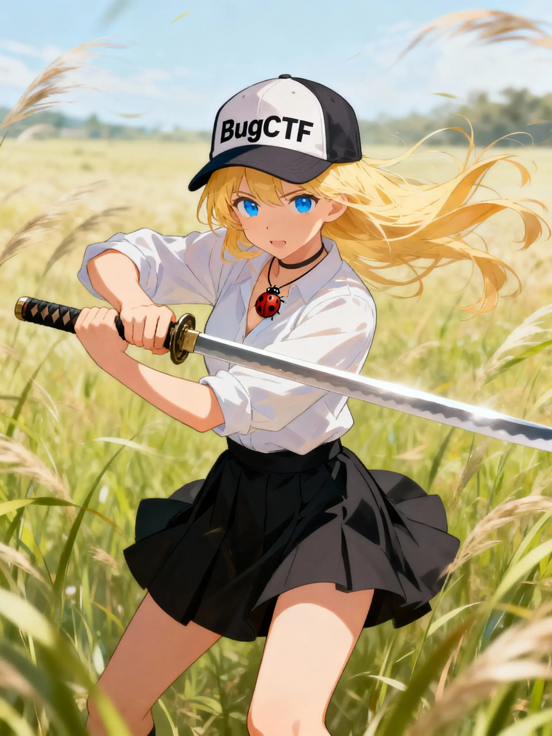 Пикси с катаной