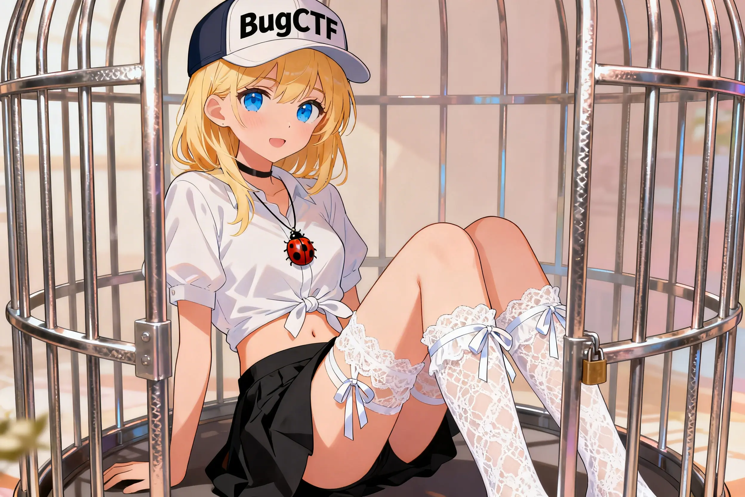 Пикси в клетке
