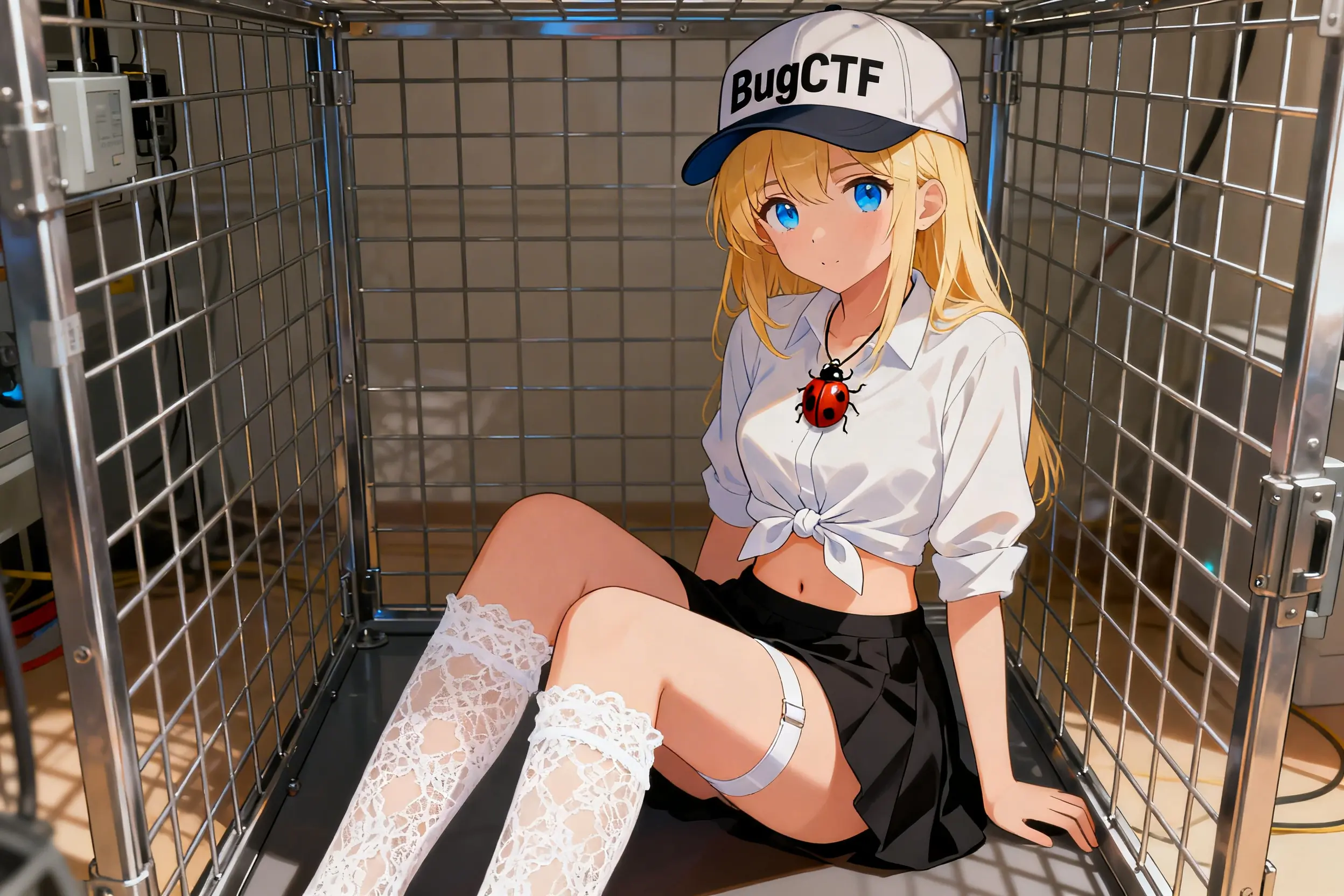 Пикси в клетке