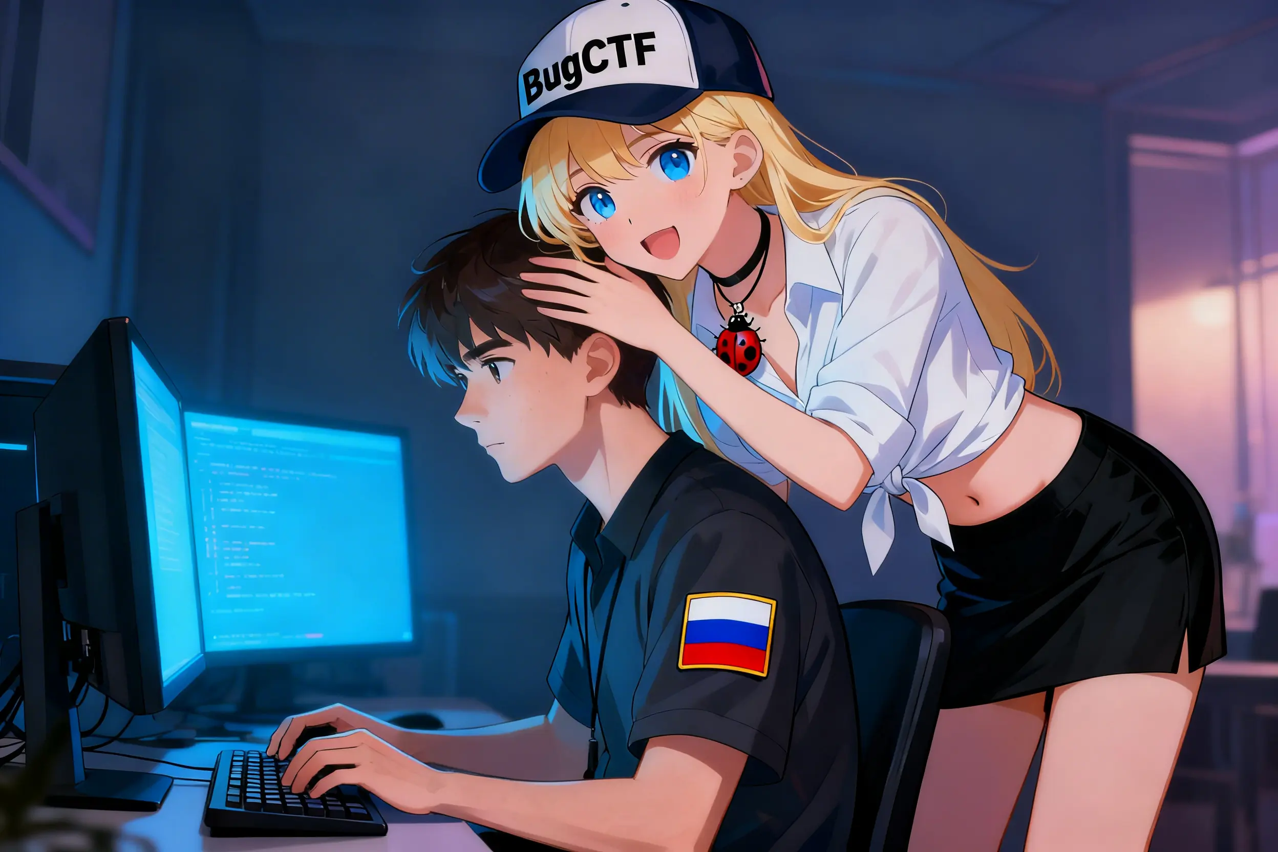 Пикси поймала хакера