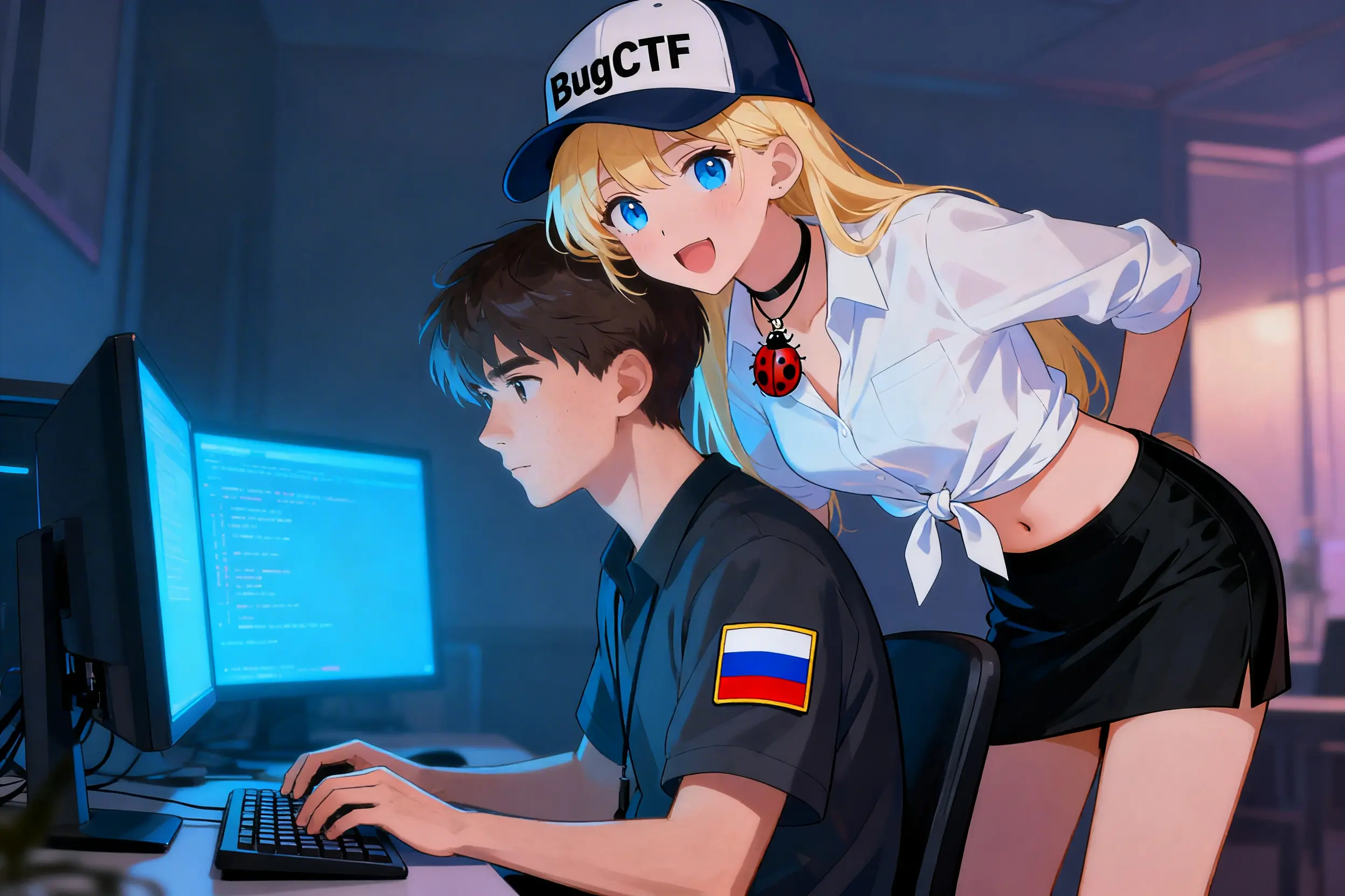 Пикси с хакером