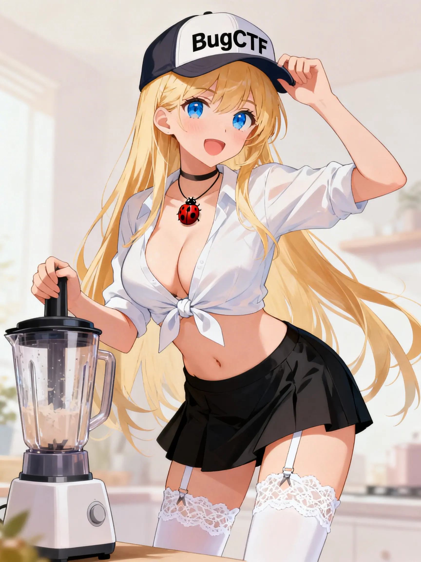 Пикси с блендером