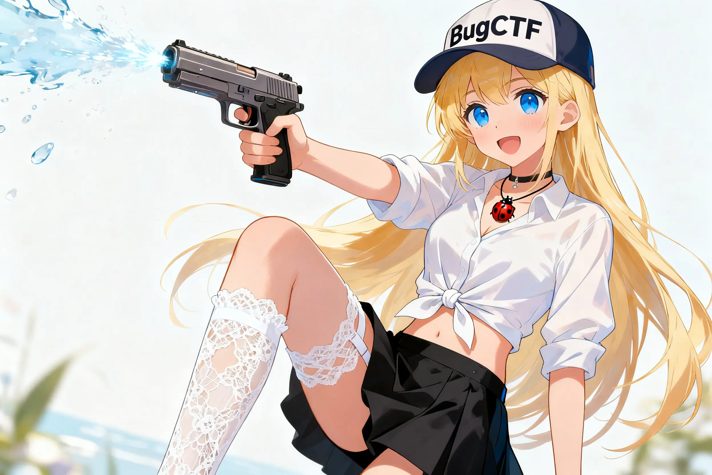 Пикси с пистолетом-водометом 18+