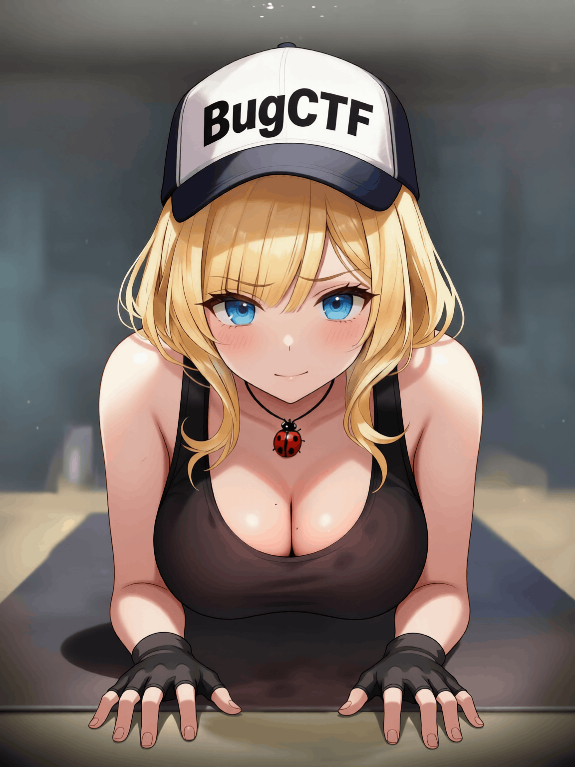 Пикси отжимается